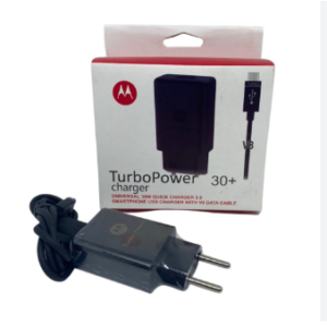 Carregador turbo original Motorola
