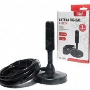 Antena interna TV Digital HDTV - base Com Imã 3m Altomex