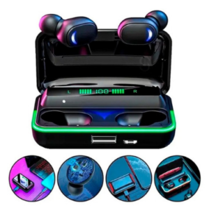 Fone com microfone via bluetooth Earphone