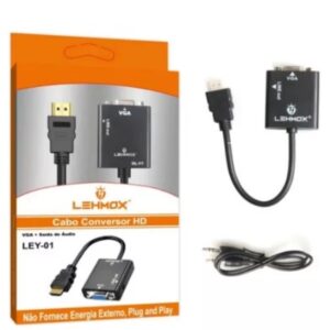 Cabo conversor HD - VGA x HDMI